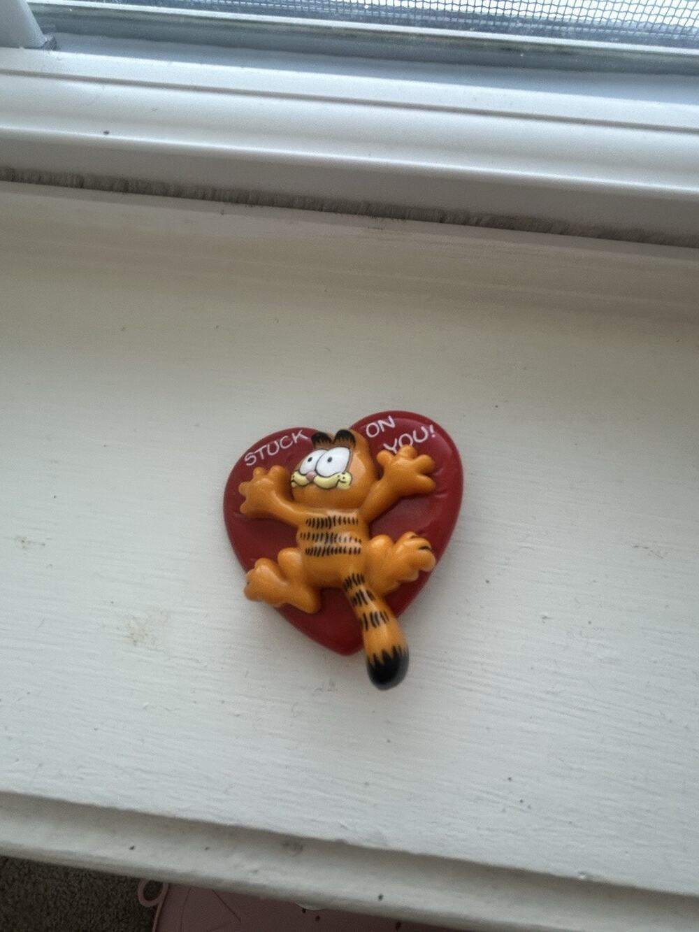 1980’s Rare Garfield Stuck on You Pin